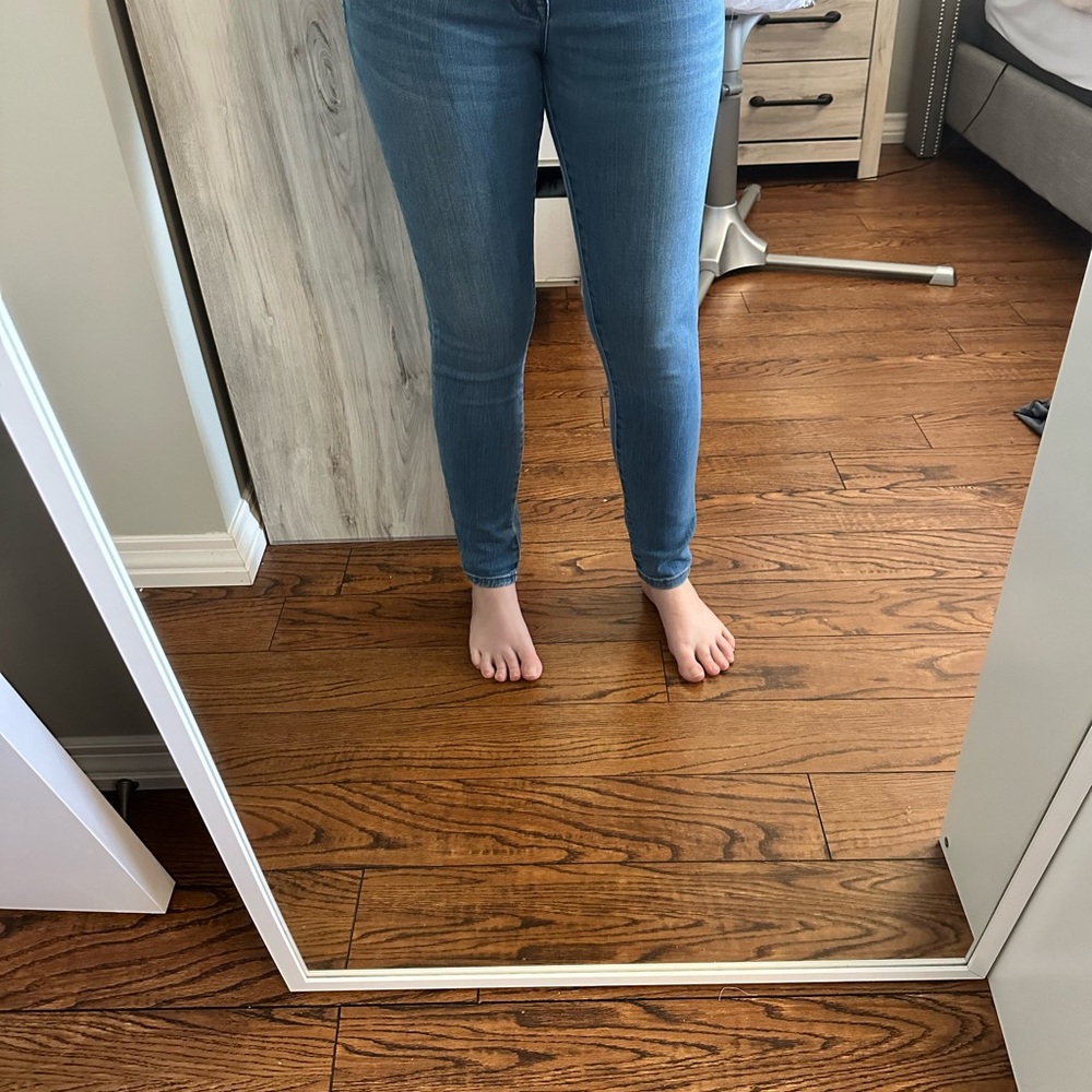 ☀️ Women's Blue Skinny Jeans